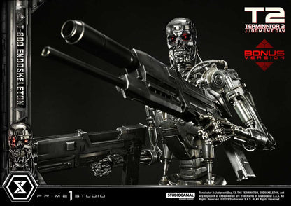 Terminator 2 Museum Masterline Series Statue 1/3 Judgment Day T800 Endoskeleton Deluxe Bonus Version 74 cm - Prime 1 Studio Statues
