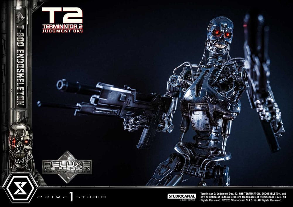 Terminator 2 Museum Masterline Series Statue 1/3 Judgment Day T800 Endoskeleton Deluxe Version 74 cm - Prime 1 Studio Statues
