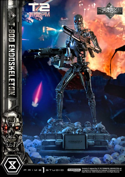 Terminator 2 Museum Masterline Series Statue 1/3 Judgment Day T800 Endoskeleton Deluxe Version 74 cm - Prime 1 Studio Statues