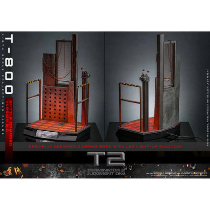 Terminator 2: T-800: Battle Damaged: Version 2.0: DX46 - Hot Toys Action Figure