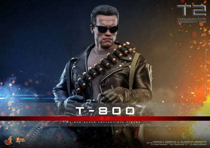 Terminator 2: T-800 Version 2.0: MMS795: 1/6th Scale Action Figure - Hot Toys Action Figure
