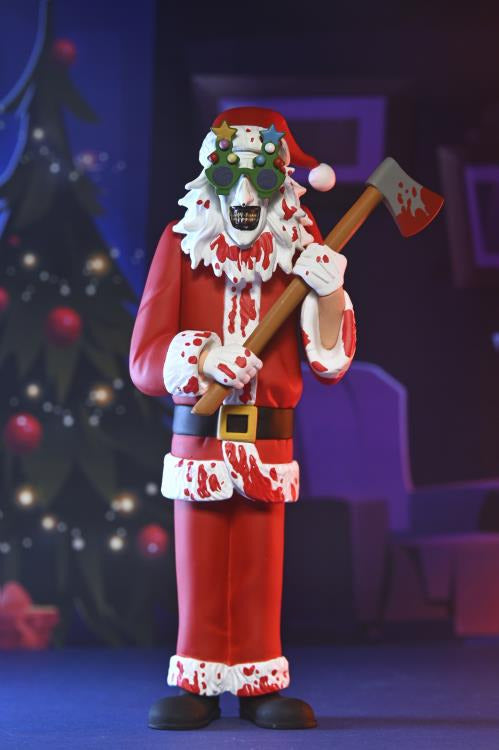 Terrifier 3 Toony Terrors Art the Clown (Bloody Santa Suit) Figure - Neca Action Figures