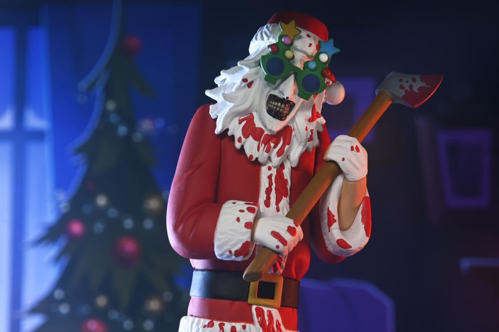 Terrifier 3 Toony Terrors Art the Clown (Bloody Santa Suit) Figure - Neca Action Figures