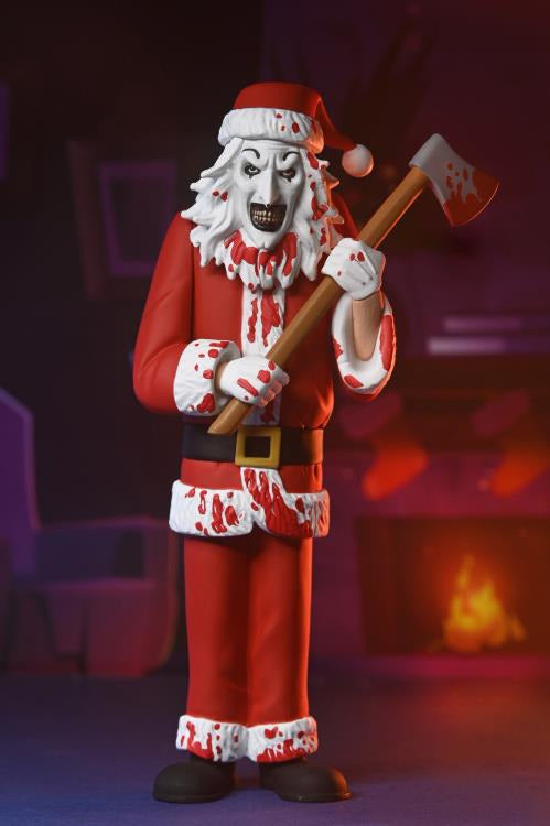 Terrifier 3 Toony Terrors Art the Clown (Bloody Santa Suit) Figure - Neca Action Figures