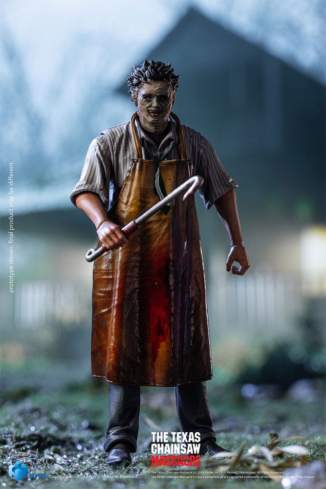 Texas Chainsaw Massacre (1974): Leatherface: Killing Mask: Exquisite Mini: 1/18 Action Figure - Hiya Toys Action Figure