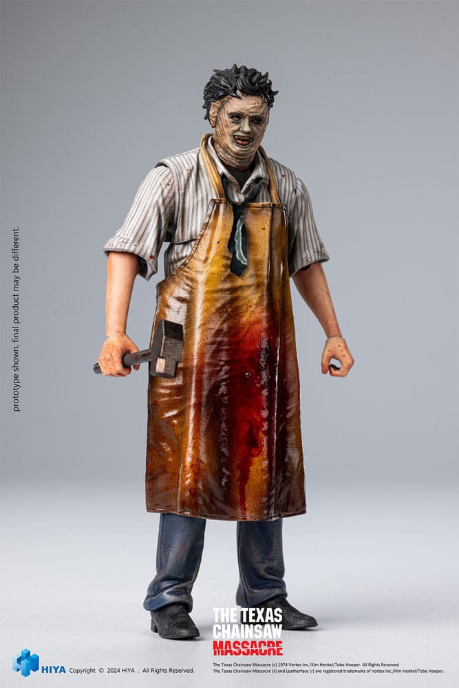 Texas Chainsaw Massacre (1974): Leatherface: Killing Mask: Exquisite Mini: 1/18 Action Figure - Hiya Toys Action Figure