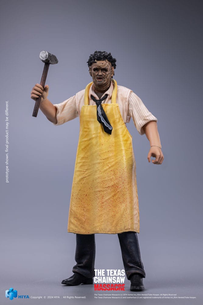 Texas Chainsaw Massacre (1974): Leatherface: Killing Mask (Standard Version): Exquisite Mini 1/18 Action Figure - Hiya Toys Action Figure