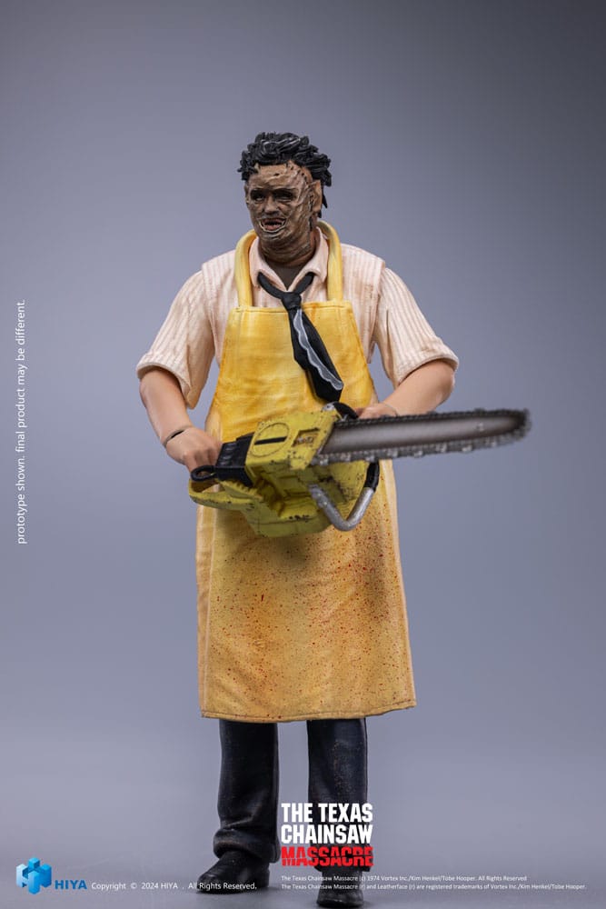 Texas Chainsaw Massacre (1974): Leatherface: Killing Mask (Standard Version): Exquisite Mini 1/18 Action Figure - Hiya Toys Action Figure