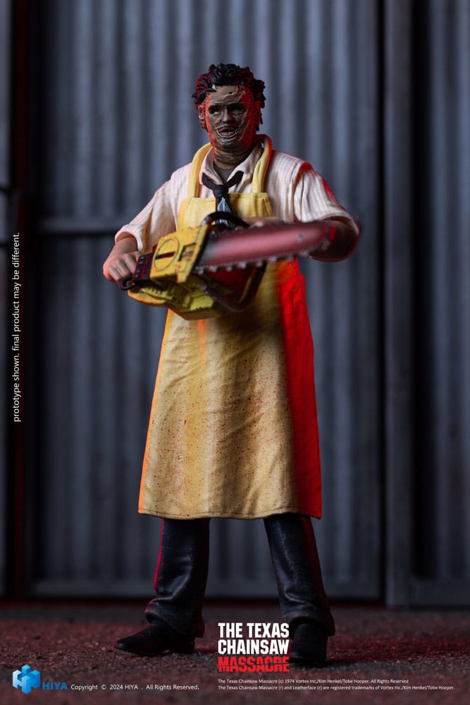 Texas Chainsaw Massacre (1974): Leatherface: Killing Mask (Standard Version): Exquisite Mini 1/18 Action Figure - Hiya Toys Action Figure