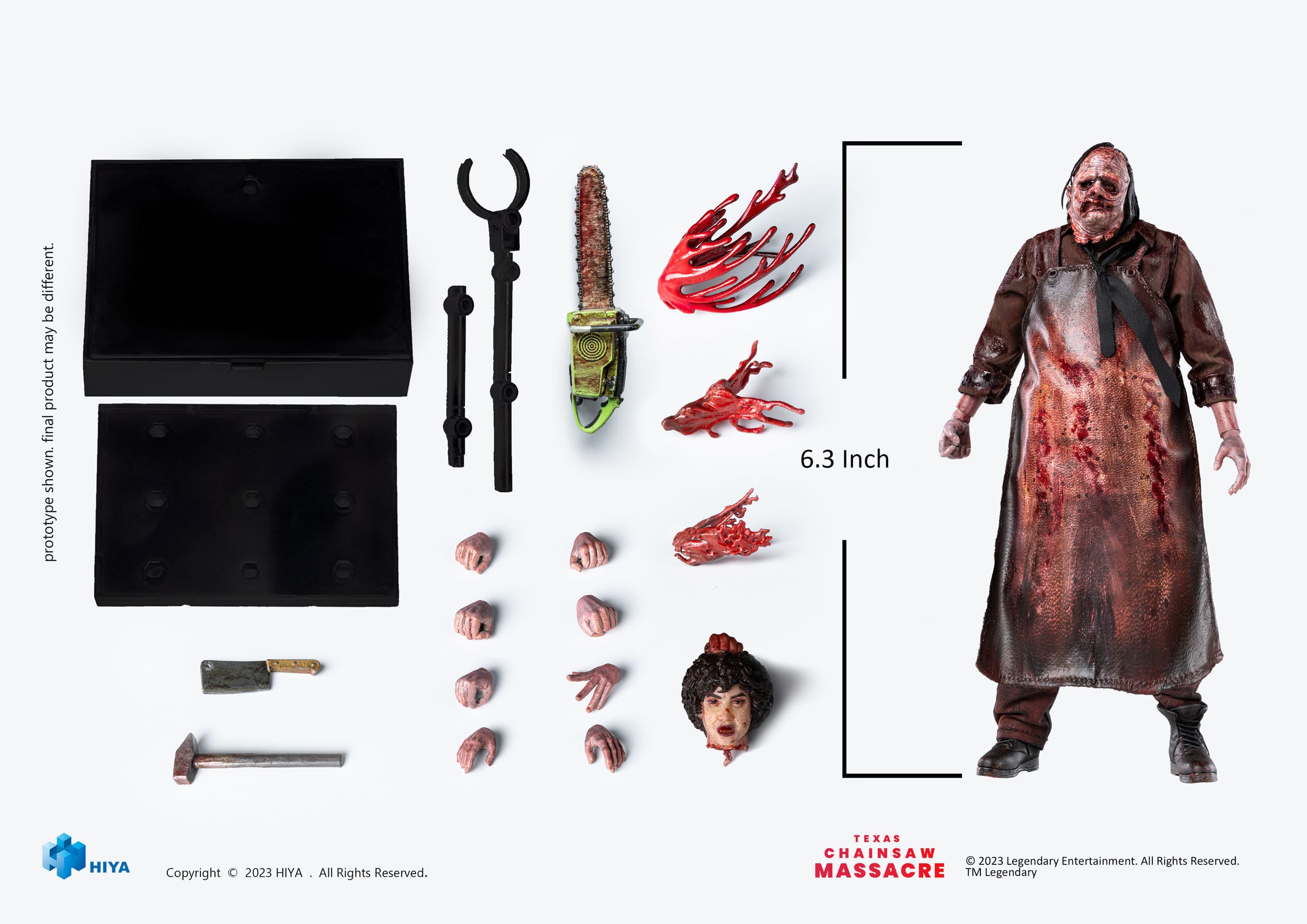 Texas Chainsaw Massacre 2022: Leatherface: Exquisite Super Series: 1/12 Action Figure Hiya Toys