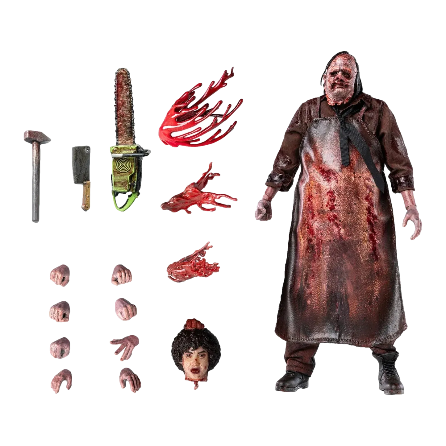 Texas Chainsaw Massacre 2022: Leatherface: Exquisite Super Series: 1/12 Action Figure by Hiya Toys – Action Figure, [scale], UK stockist Planet Action Figures