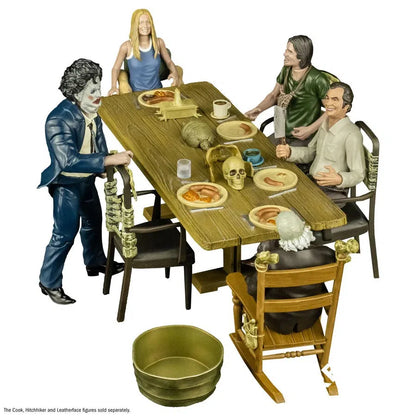 Texas Chainsaw Massacre: Dinner Scene Play Set: 5" Scale Figures Trick Or Treat