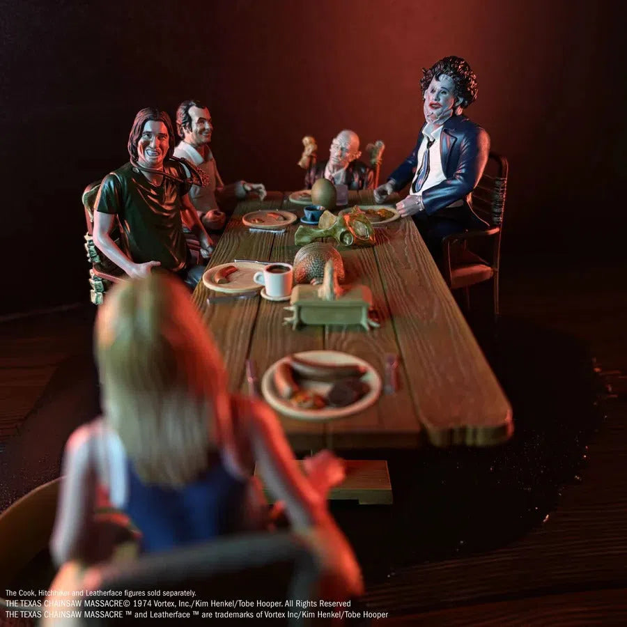 Texas Chainsaw Massacre: Dinner Scene Play Set: 5" Scale Figures Trick Or Treat