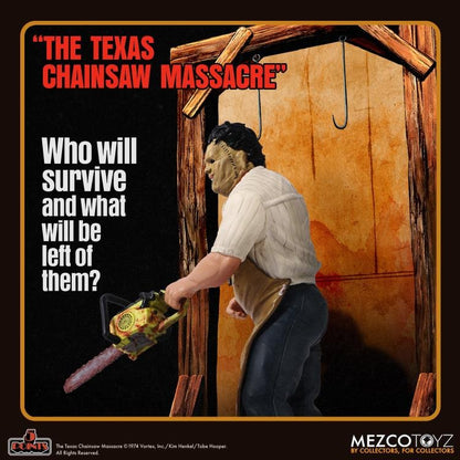 Texas Chainsaw Massacre: Leatherface: 5 Points: Action Figure - Mezco Action Figure