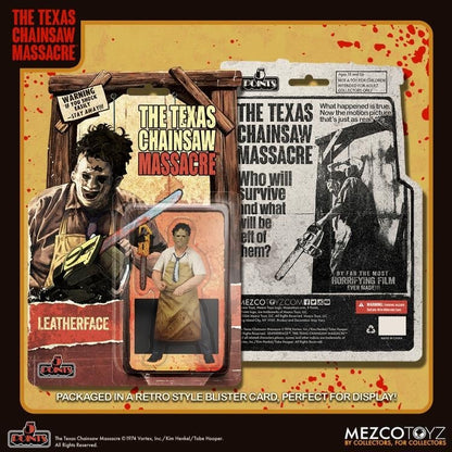 Texas Chainsaw Massacre: Leatherface: 5 Points: Action Figure - Mezco Action Figure