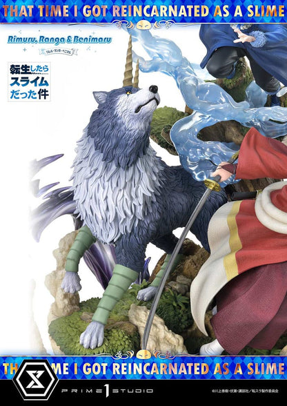 That Time I Got Reincarnated as a Slime Concept Masterline Series Statue 1/6 Rimuru, Ranga and Benimaru 59 cm - Prime 1 Studio Statues