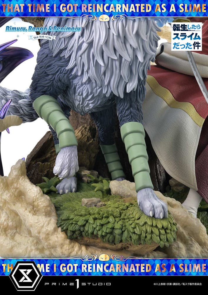 That Time I Got Reincarnated as a Slime Concept Masterline Series Statue 1/6 Rimuru, Ranga and Benimaru 59 cm - Prime 1 Studio Statues
