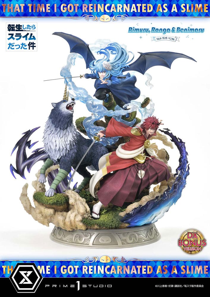 That Time I Got Reincarnated as a Slime Concept Masterline Series Statue 1/6 Rimuru, Ranga and Benimaru Deluxe Bonus Version 59 cm - Prime 1 Studio Statues