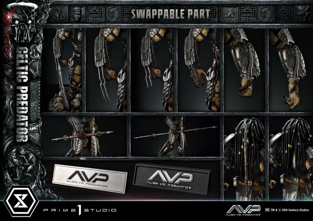 The Alien vs. Predator Museum Masterline Series Statue 1/3 Celtic Predator 95 cm - Prime 1 Studio Statues