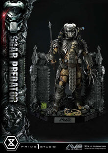 The Alien vs. Predator Museum Masterline Series Statue 1/3 Scar Predator 93 cm - Prime 1 Studio Statues