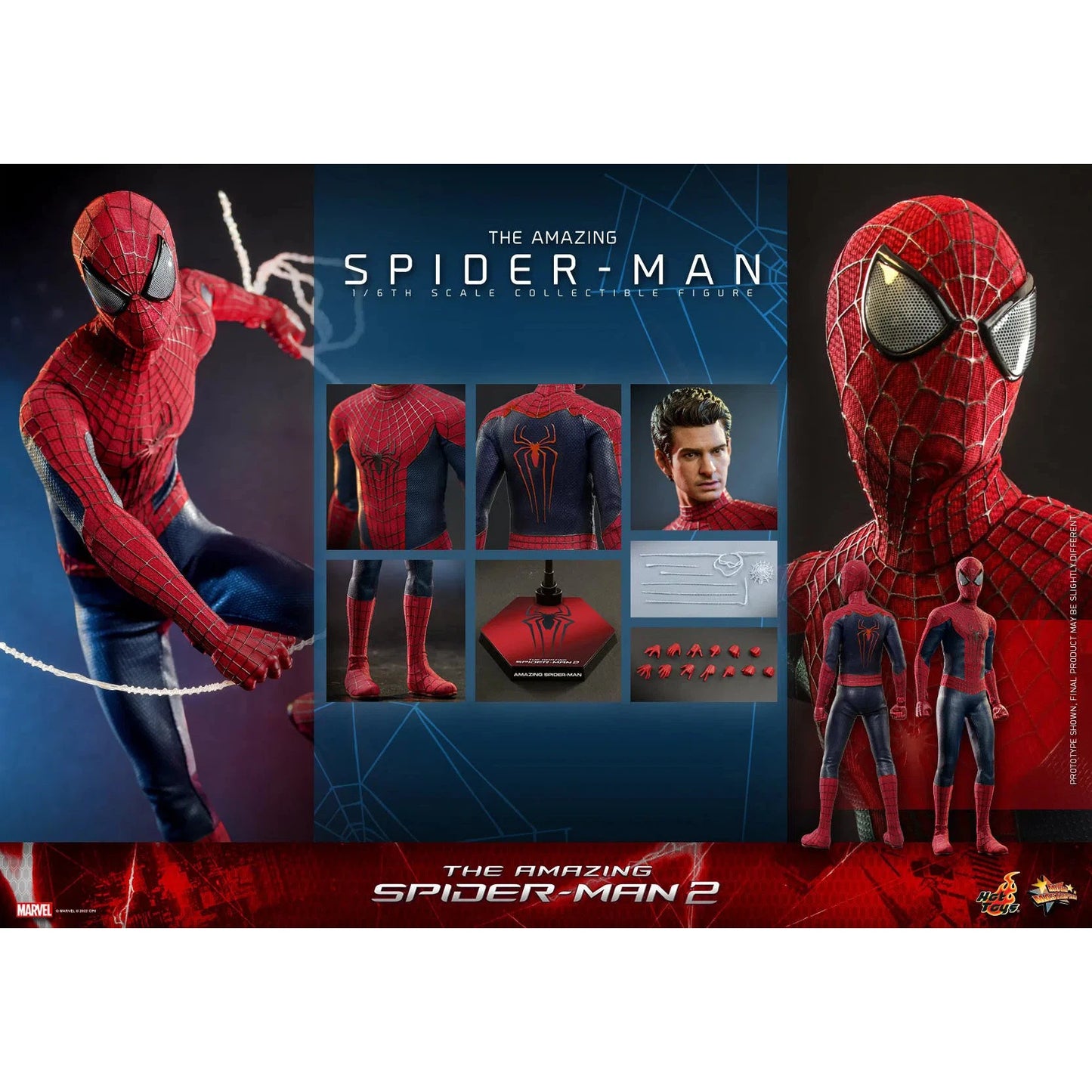 The Amazing Spider-Man: Andrew Garfield: The Amazing Spider-Man 2: Marvel Hot Toys