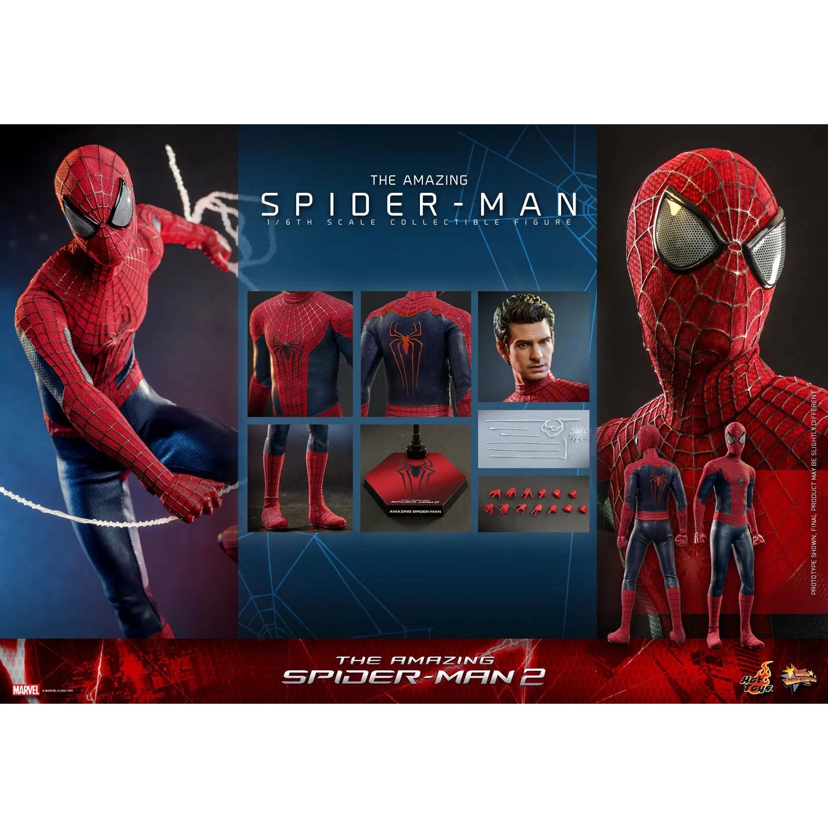 The Amazing Spider-Man: Andrew Garfield: The Amazing Spider-Man 2: Marvel Hot Toys