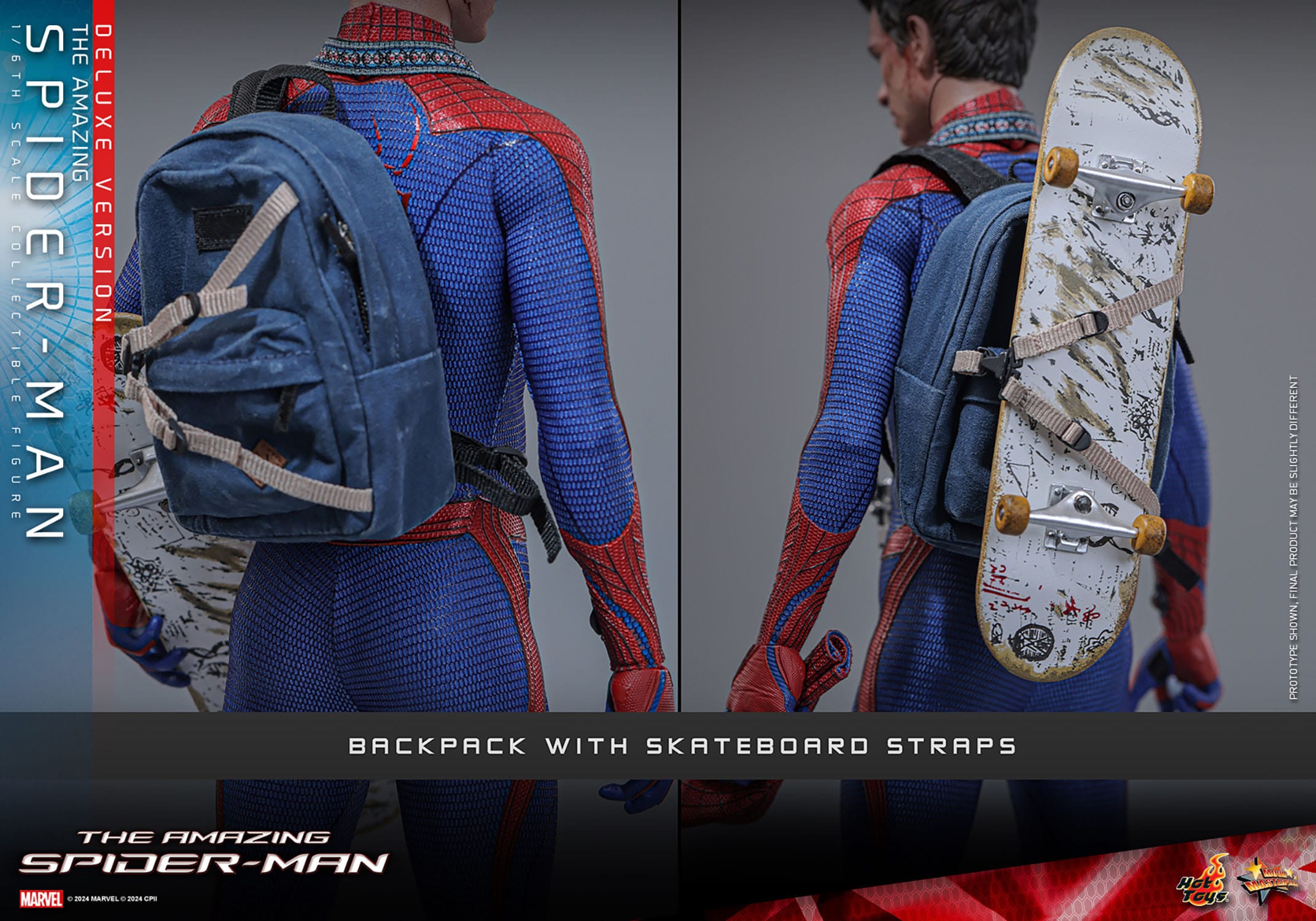 The Amazing Spider-Man: Spider-Man: Deluxe: Hot Toys: MMS772 Hot Toys