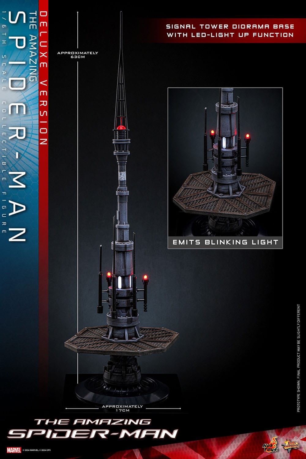 The Amazing Spider-Man: Spider-Man: Deluxe: Hot Toys: MMS772 Hot Toys