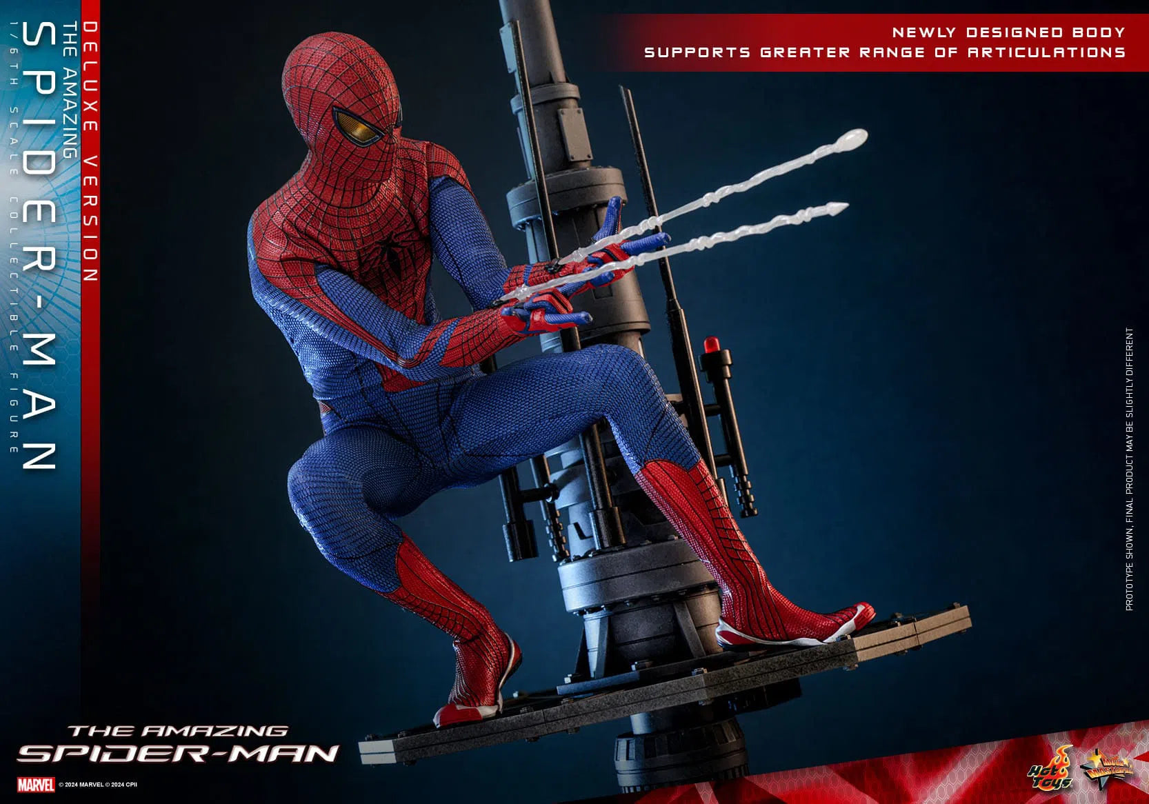 The Amazing Spider-Man: Spider-Man: Deluxe: Hot Toys: MMS772 Hot Toys