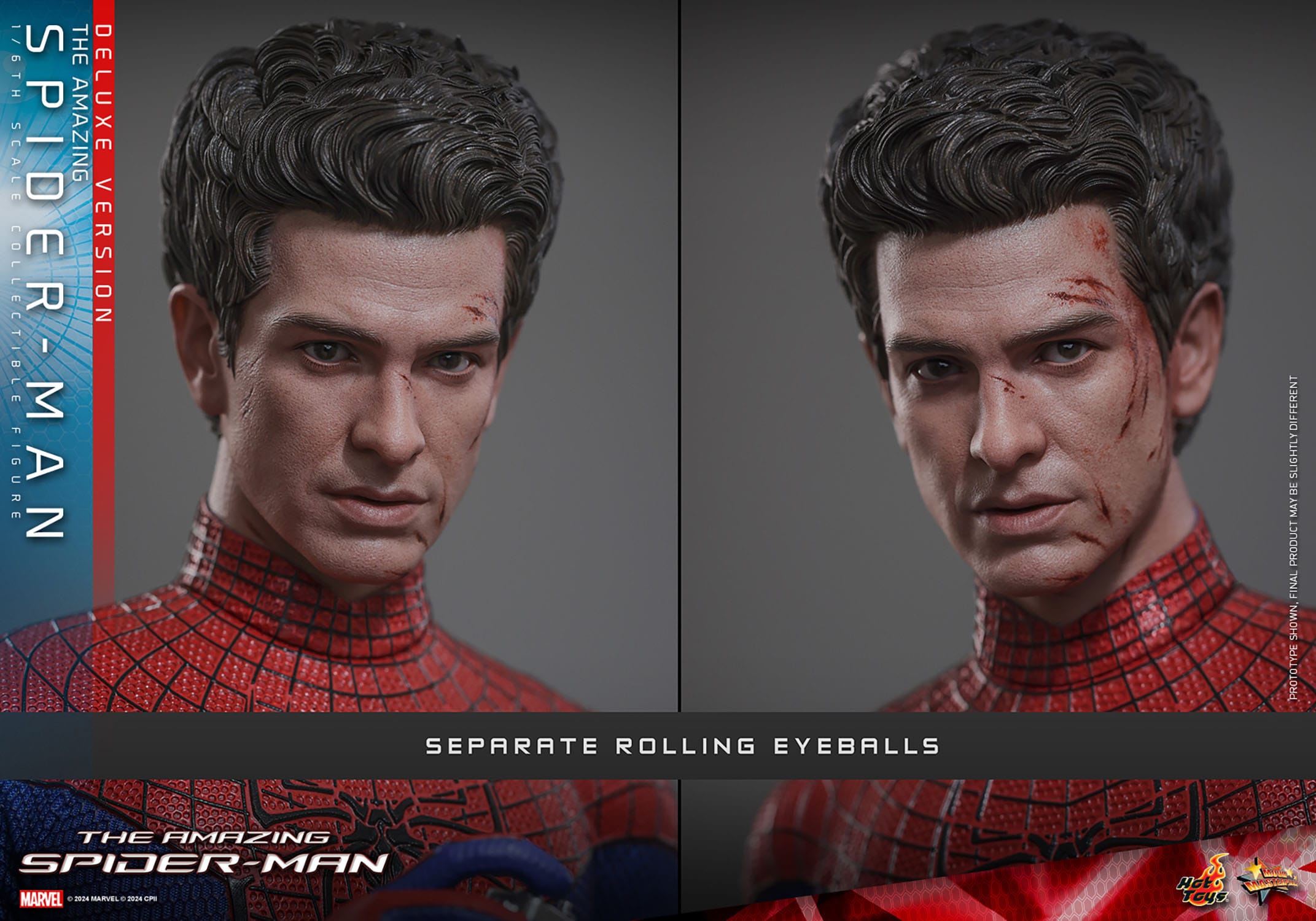 The Amazing Spider-Man: Spider-Man: Deluxe: Hot Toys: MMS772 Hot Toys