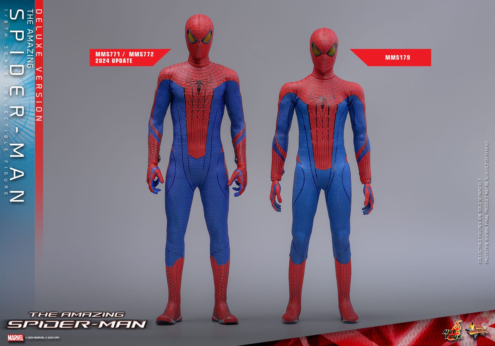 The Amazing Spider-Man: Spider-Man: Deluxe: Hot Toys: MMS772 Hot Toys