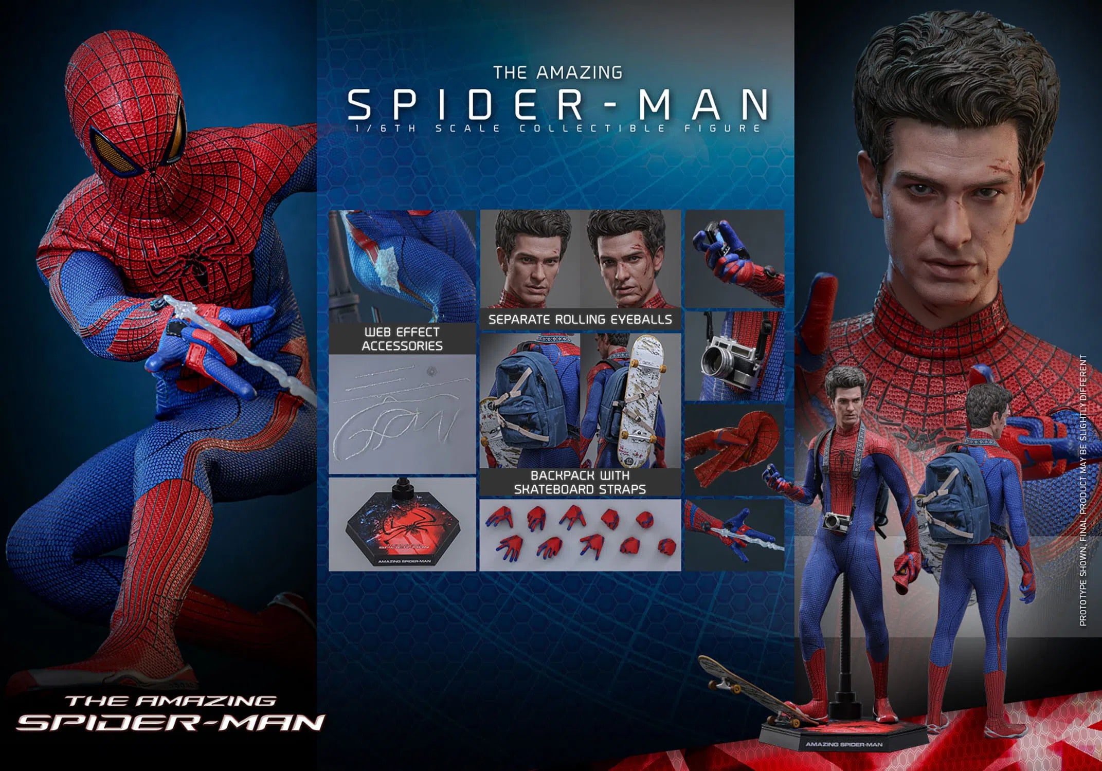 The Amazing Spider-Man: Spider-Man: Hot Toys: MMS771 Hot Toys