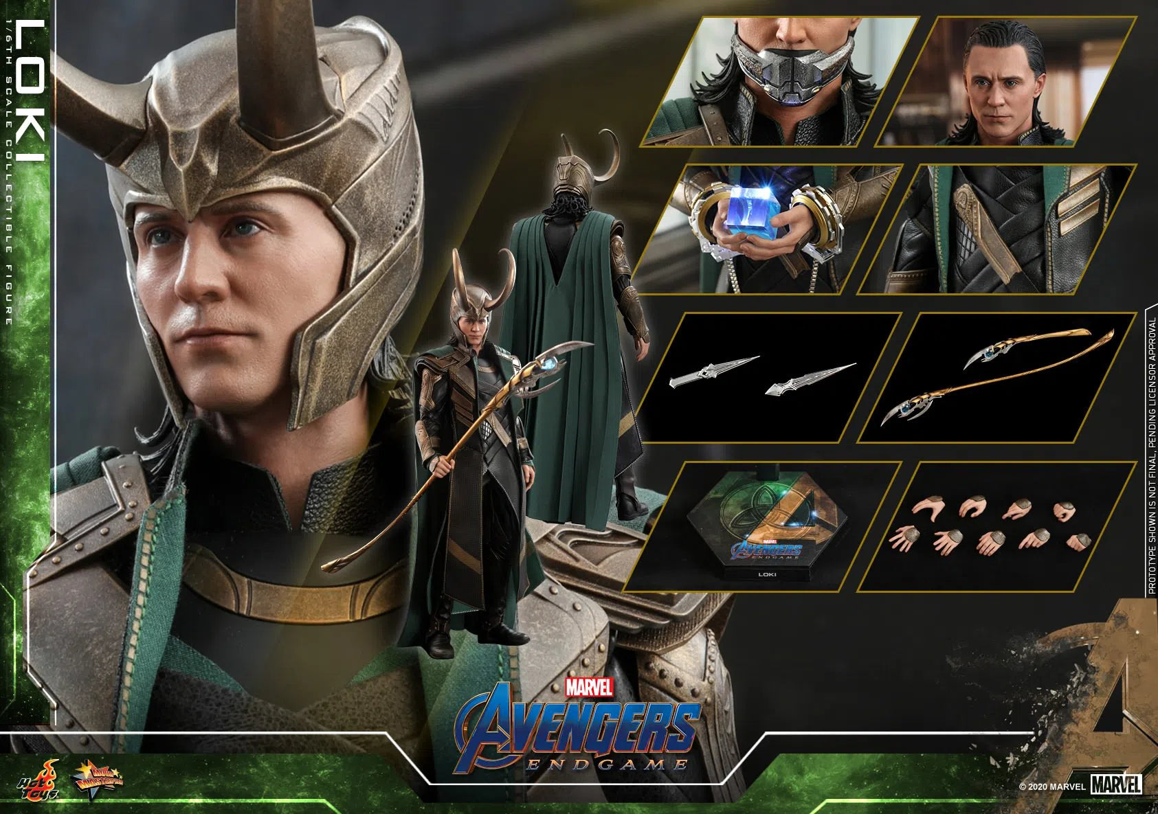 The Avengers: Loki: MMS579: Hot Toys Hot Toys