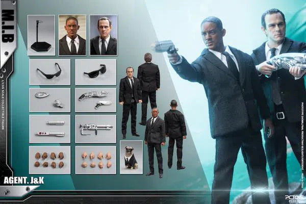 The Black Suit Agents: PCTOYS: PC022C: 1/12 Scale PcToys