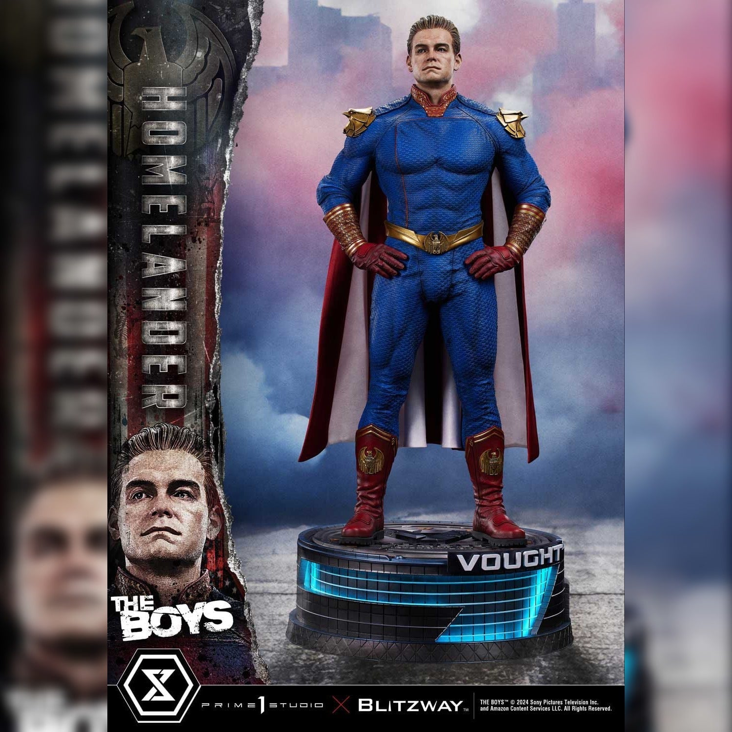 The Boys: Homelander: Premium Masterline Series Statue: 1/4 Scale: 57 cm Prime 1 Studios