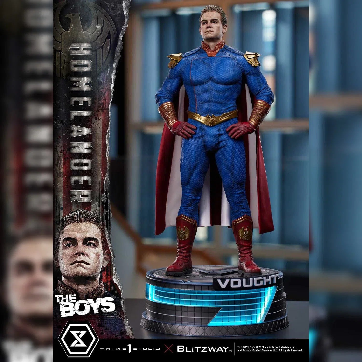 The Boys: Homelander: Premium Masterline Series Statue: 1/4 Scale: 57 cm Prime 1 Studios