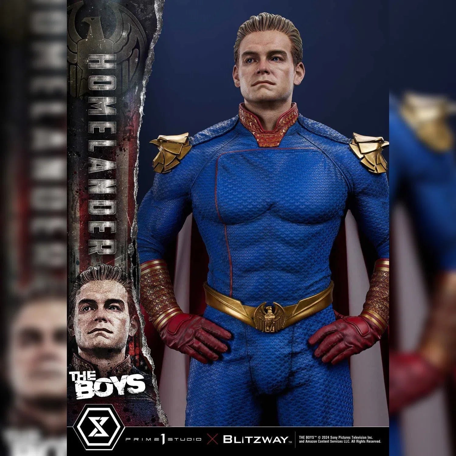 The Boys: Homelander: Premium Masterline Series Statue: 1/4 Scale: 57 cm Prime 1 Studios