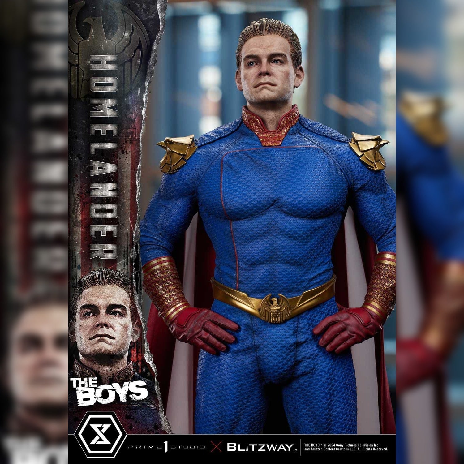 The Boys: Homelander: Premium Masterline Series Statue: 1/4 Scale: 57 cm Prime 1 Studios