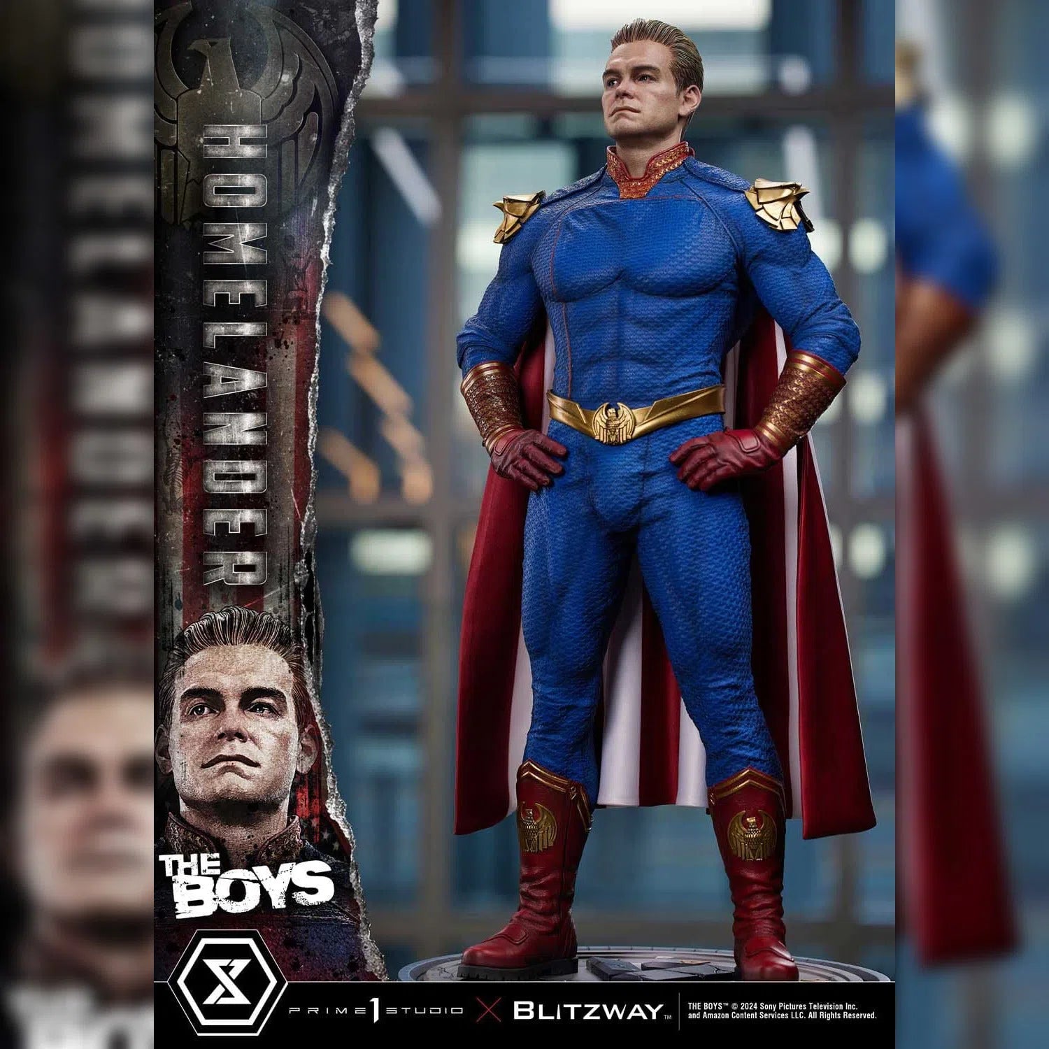 The Boys: Homelander: Premium Masterline Series Statue: 1/4 Scale: 57 cm Prime 1 Studios