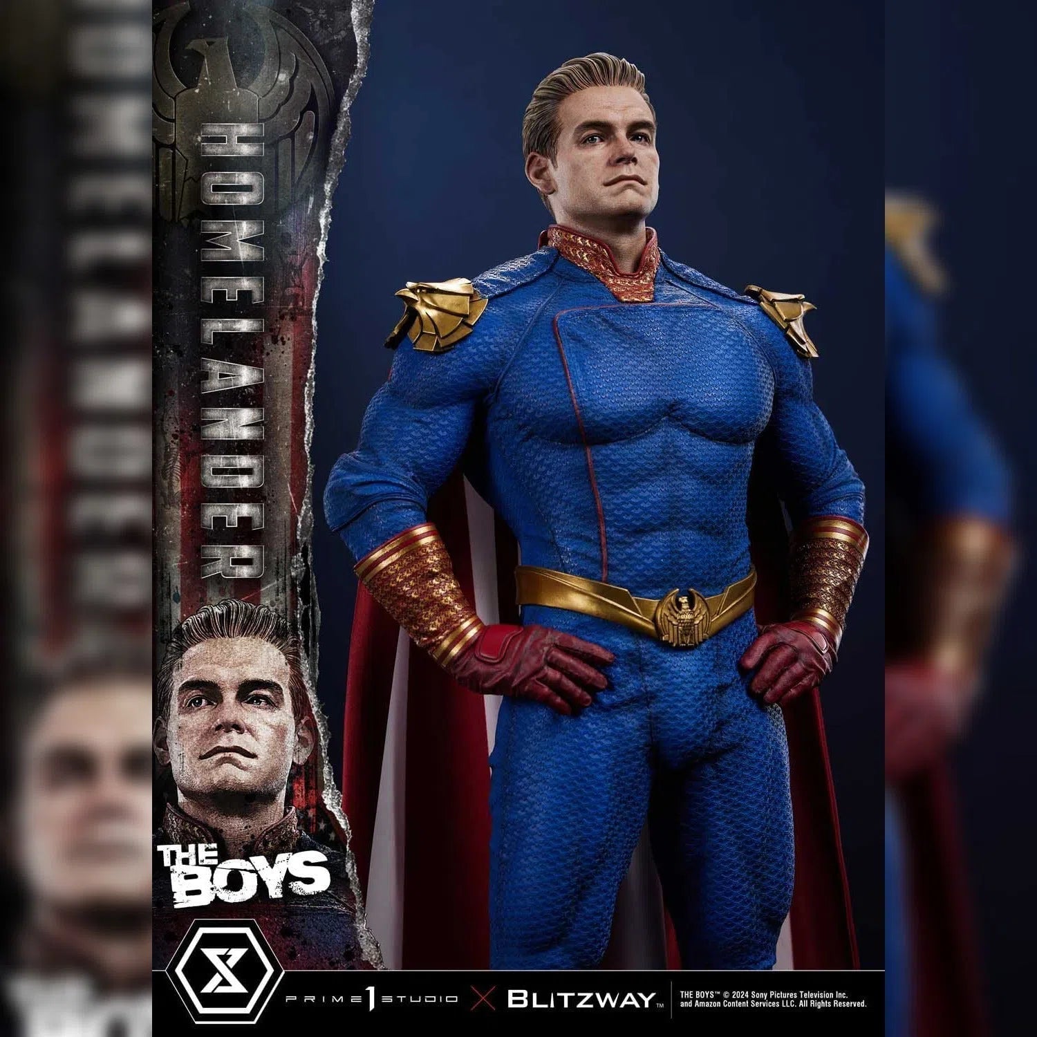 The Boys: Homelander: Premium Masterline Series Statue: 1/4 Scale: 57 cm Prime 1 Studios