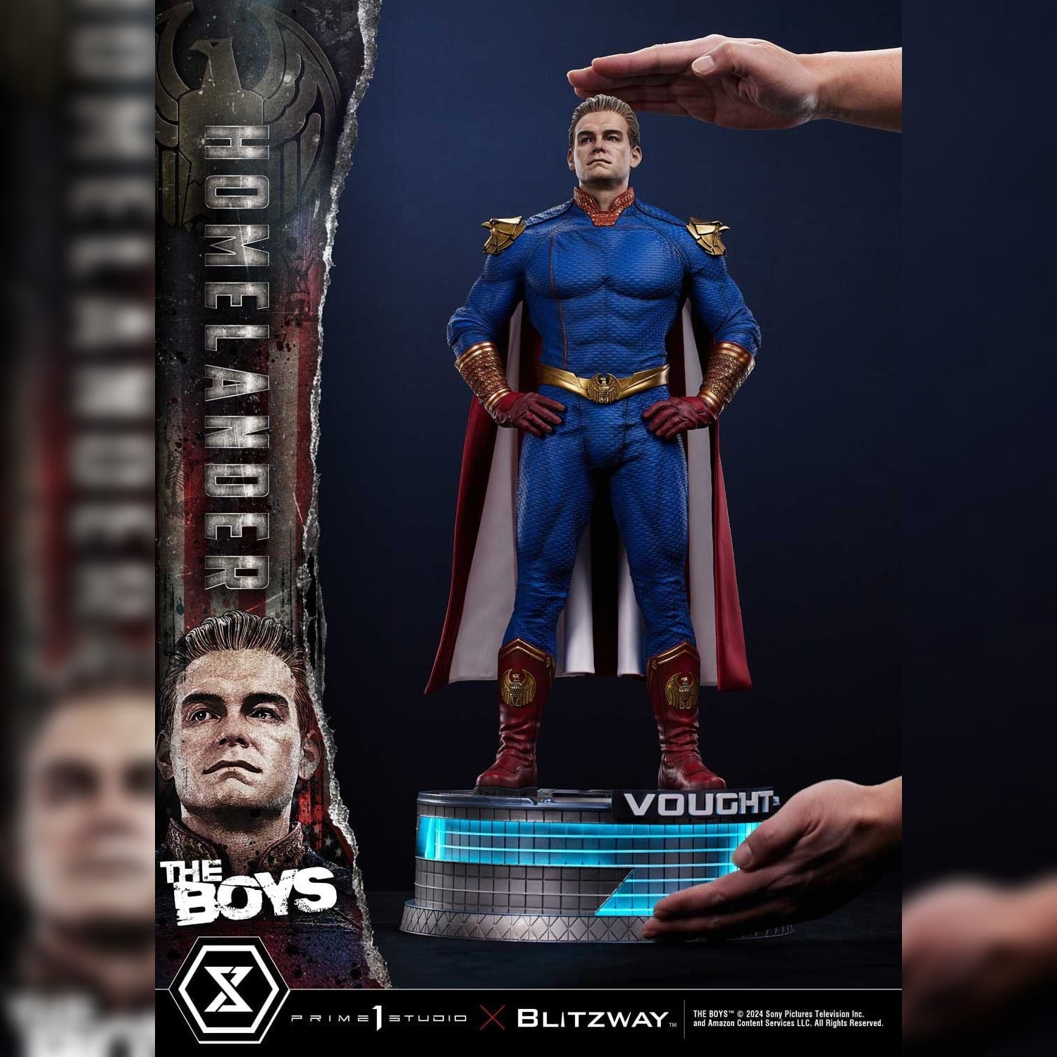 The Boys: Homelander: Premium Masterline Series Statue: 1/4 Scale: 57 cm Prime 1 Studios