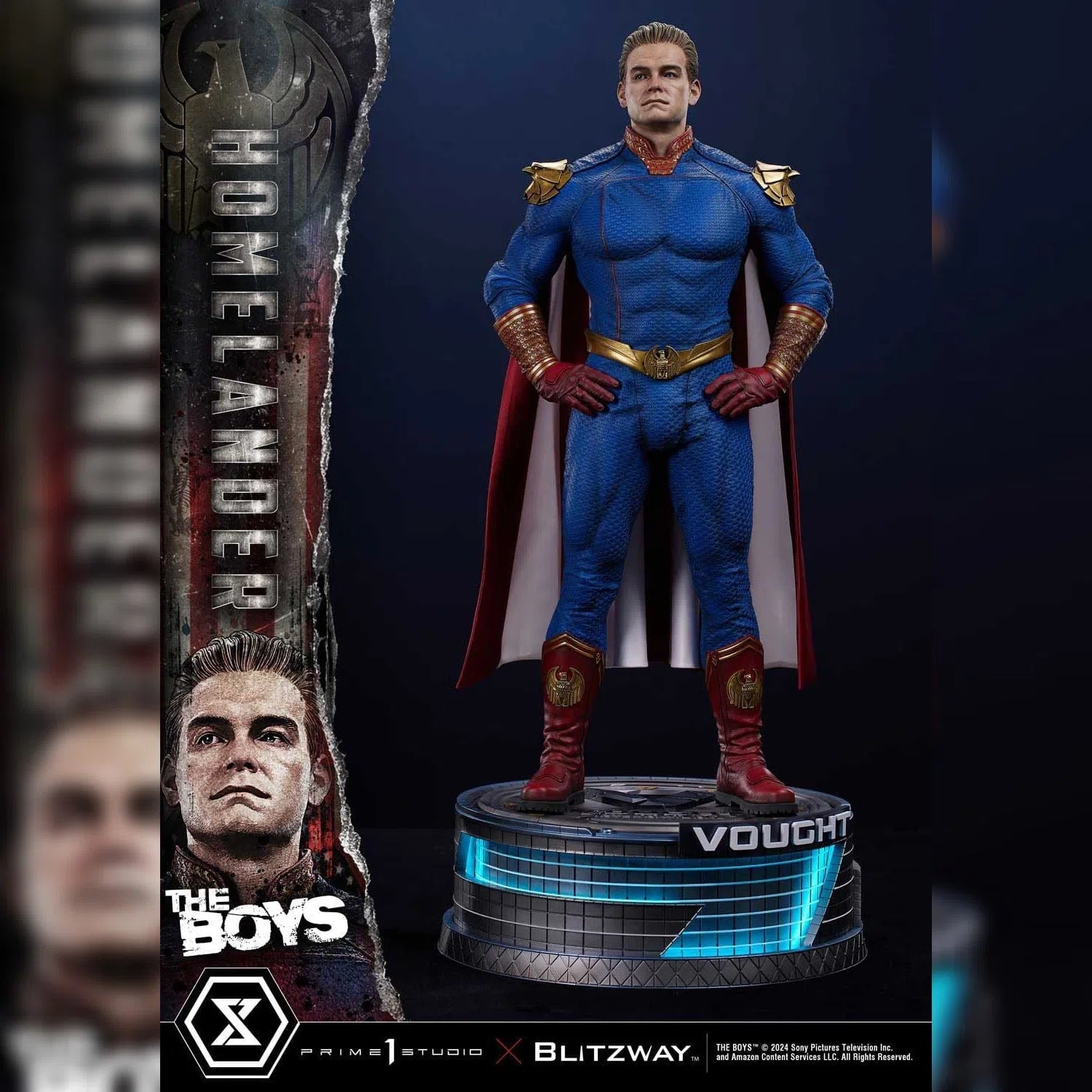 The Boys: Homelander: Premium Masterline Series Statue: 1/4 Scale: Deluxe Version 57 cm Prime 1 Studios