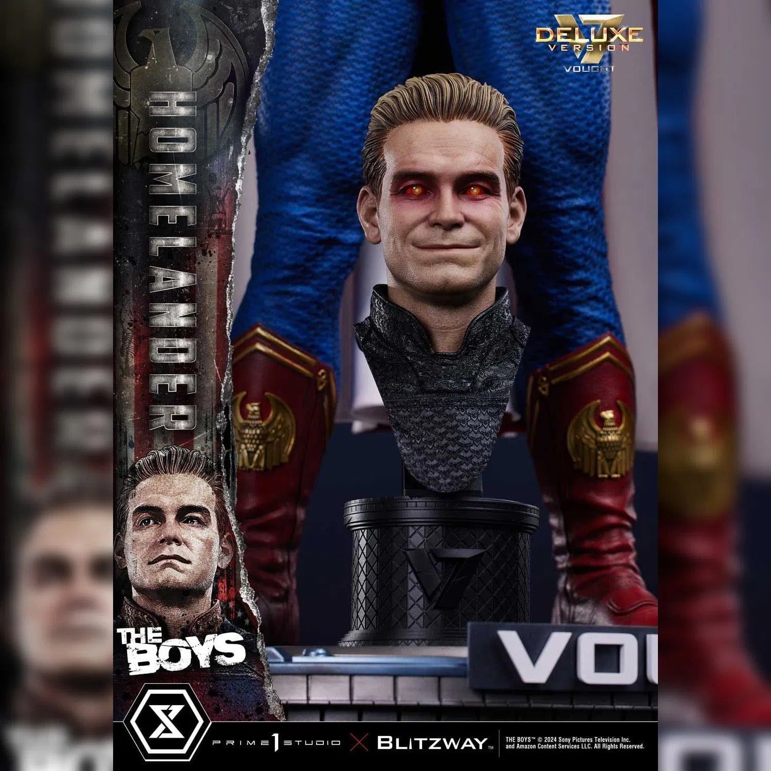 The Boys: Homelander: Premium Masterline Series Statue: 1/4 Scale: Deluxe Version 57 cm Prime 1 Studios