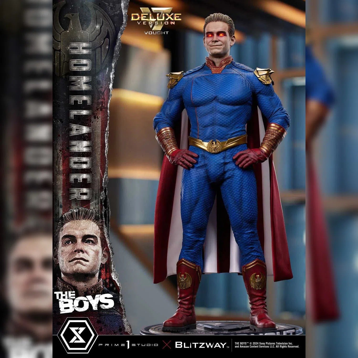 The Boys: Homelander: Premium Masterline Series Statue: 1/4 Scale: Deluxe Version 57 cm Prime 1 Studios