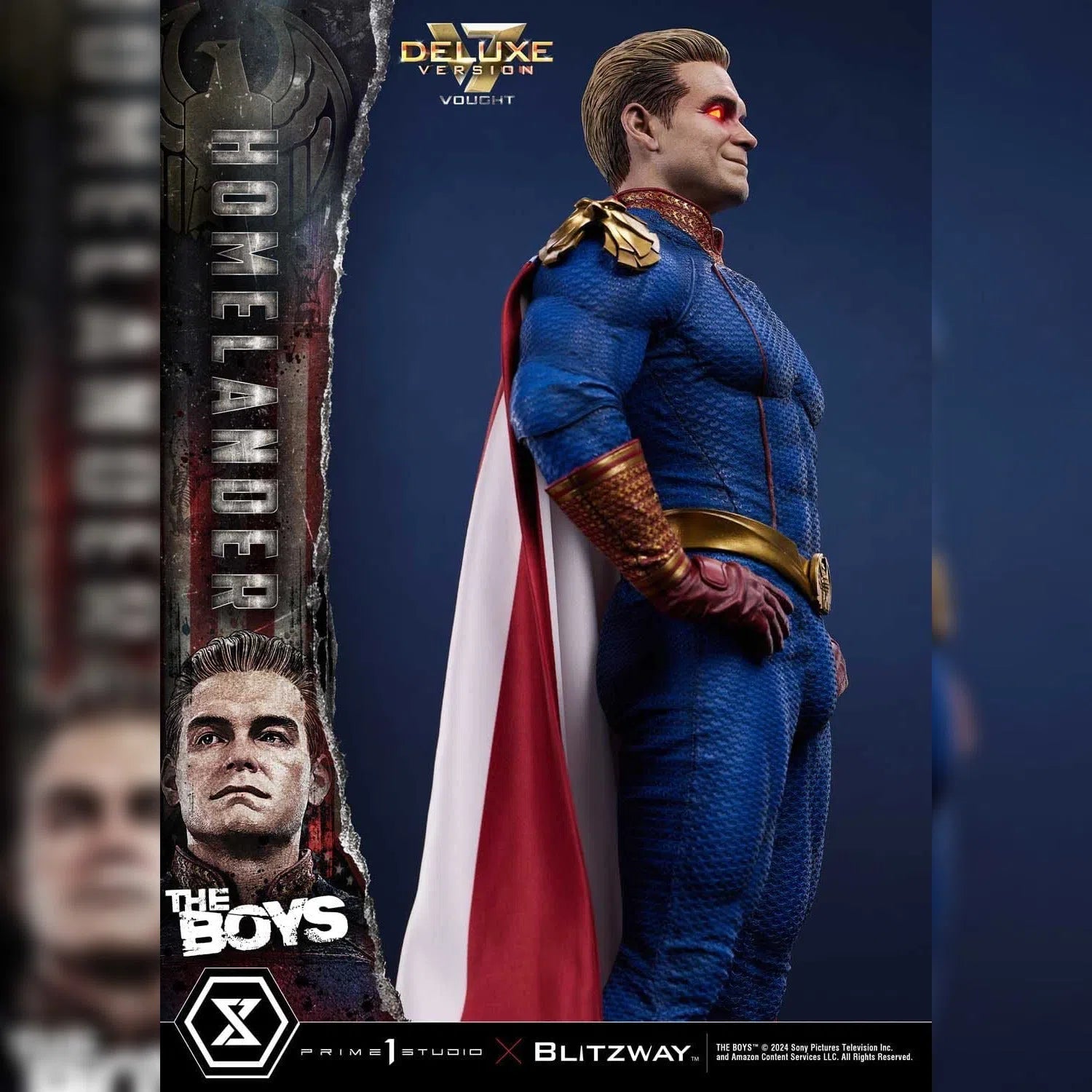 The Boys: Homelander: Premium Masterline Series Statue: 1/4 Scale: Deluxe Version 57 cm Prime 1 Studios