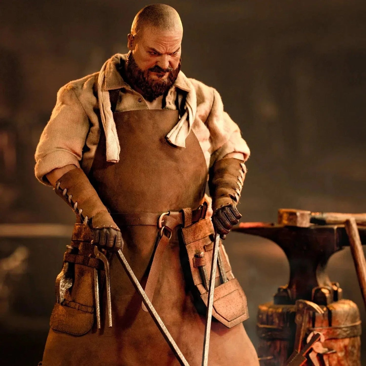 The Evolution of Europe: Blacksmith Of The Middle Ages: POP-EE02: Pop Costume Figure - Pop Toys Action Figures