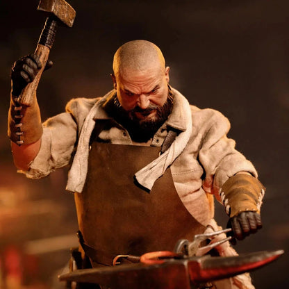 The Evolution of Europe: Blacksmith Of The Middle Ages: POP-EE02: Pop Costume: Sixth Scale Figure - Pop Toys Action Figure