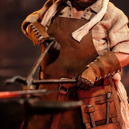 The Evolution of Europe: Blacksmith Of The Middle Ages: POP-EE02: Pop Costume: Sixth Scale Figure - Pop Toys Action Figure