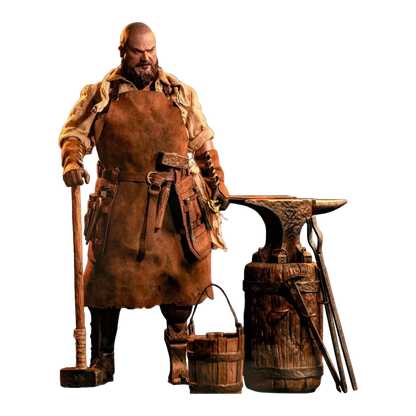 The Evolution of Europe: Blacksmith Of The Middle Ages: POP-EE02: Pop Costume: Sixth Scale Figure - Pop Toys Action Figure