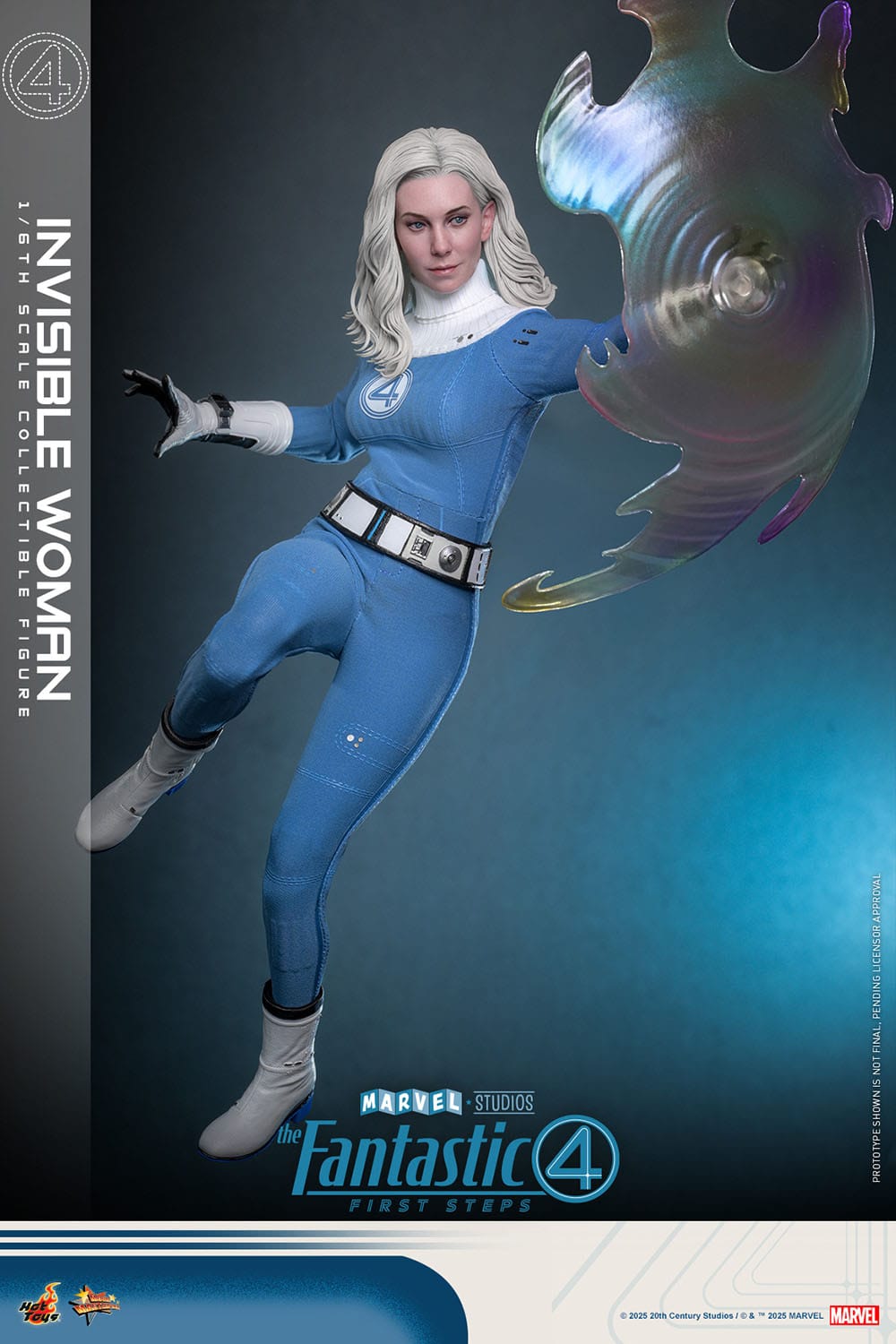 The Fantastic Four: First Steps: Invisible Woman: 1/6th - Hot Toys Action Figures